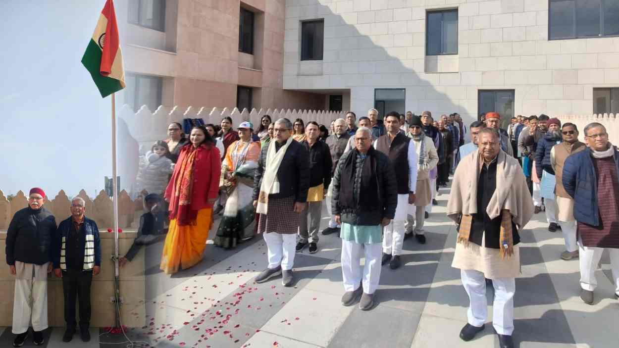 देश के संविधान में वर्णित नागरिक कर्तव्यों पर चलने वाले स्वअनुशासित नागरिक खड़े होने चाहिए: निम्बाराम
