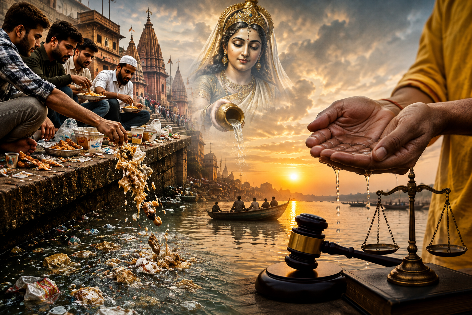 “गंगा” न्यायमूर्ति भुयान के लिए भले ही सिर्फ नदी हो, पर करोड़ों लोगों के लिए वह आस्था की अविरल धारा है
