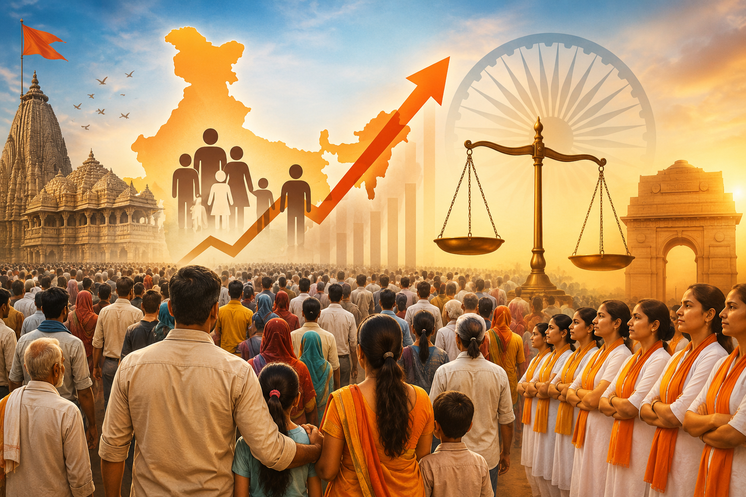 जनसंख्या संतुलन और भारत का भविष्य: नीति, समाज और राष्ट्रीय उत्तरदायित्व