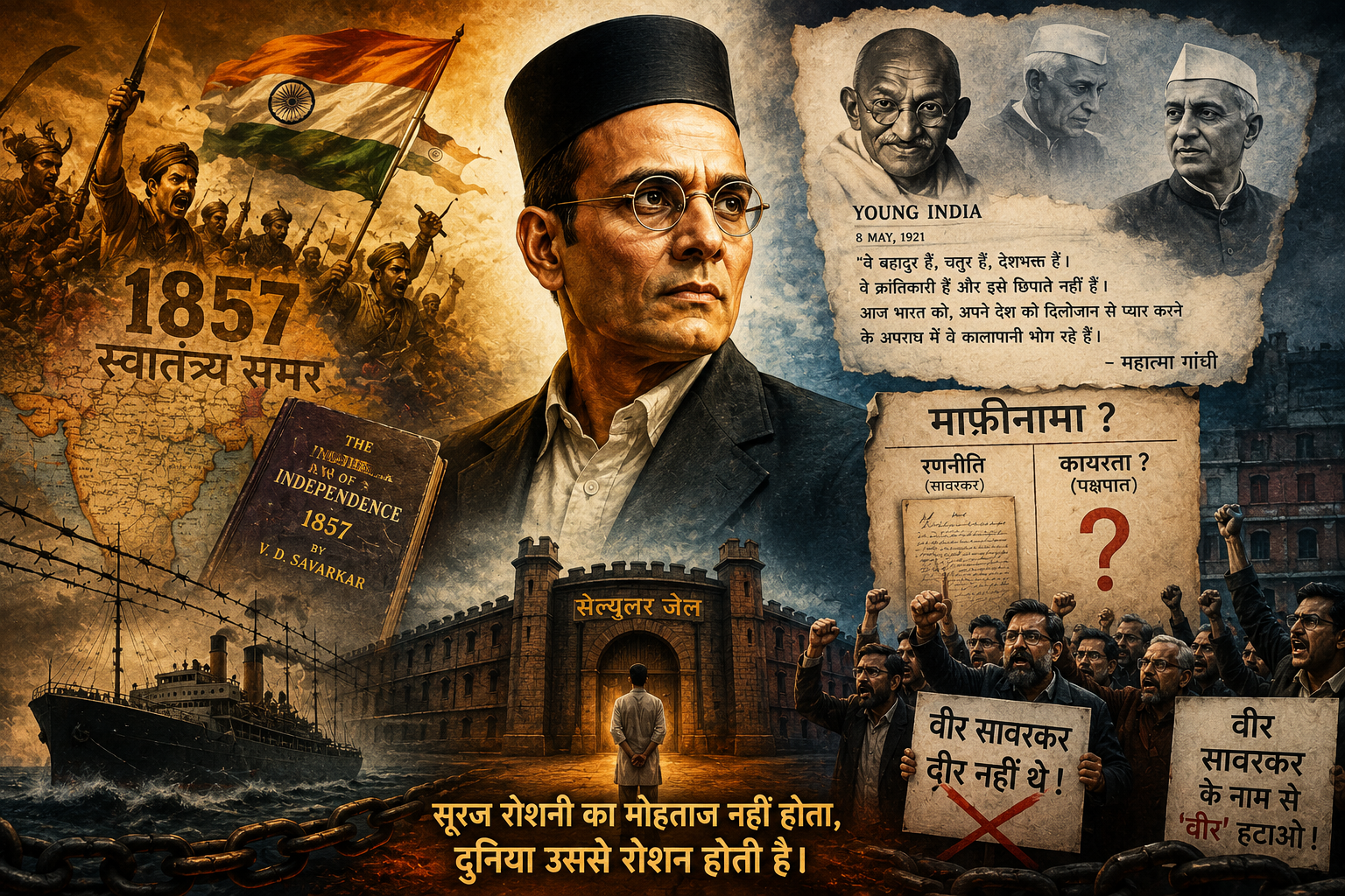 स्वातंत्र्य वीर सावरकर : अंग्रेज ही नहीं वामपंथी भी जिनसे भयभीत रहे