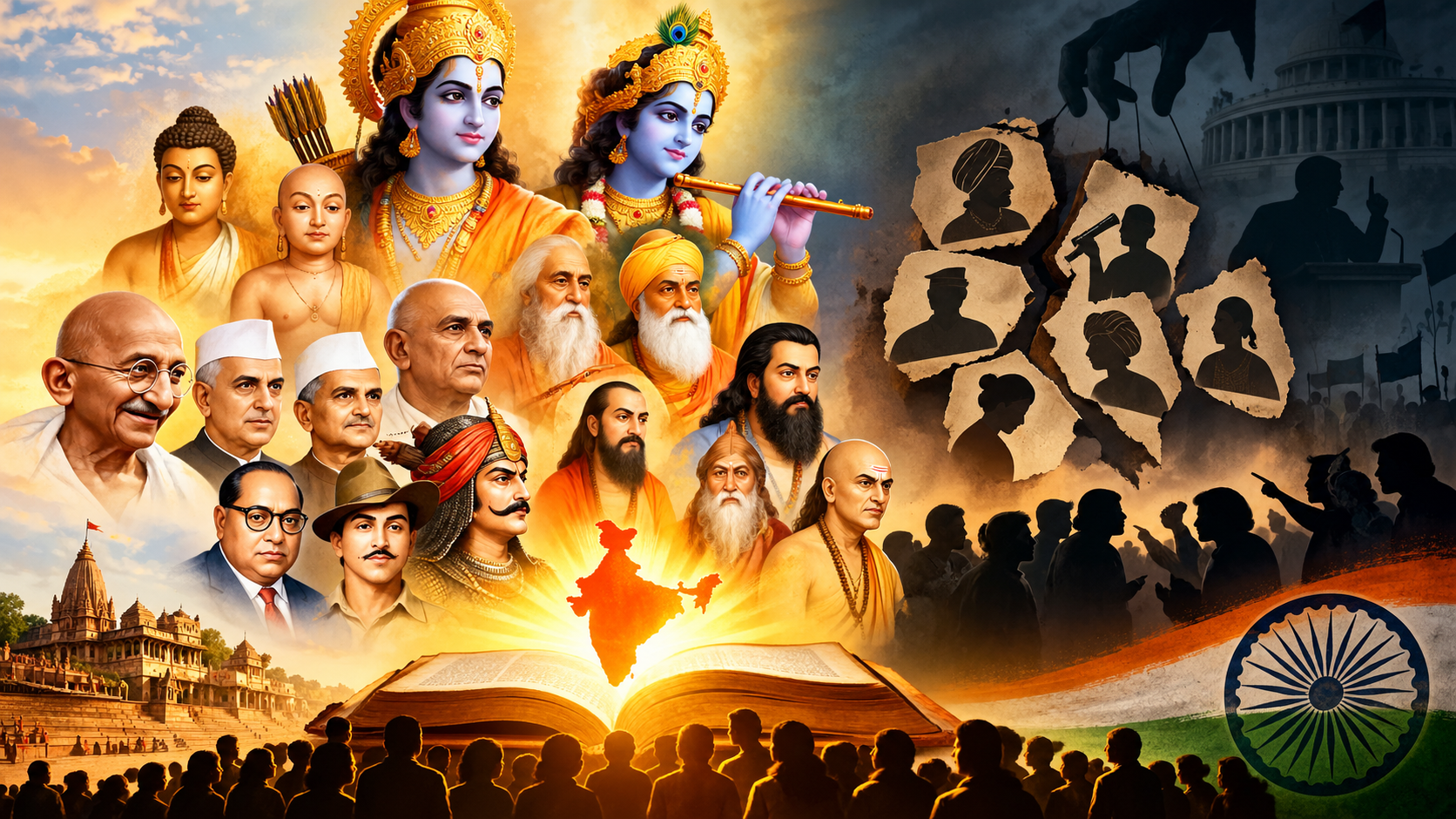 जातीय तराजुओं में विखण्डन का षड्यन्त्र..!