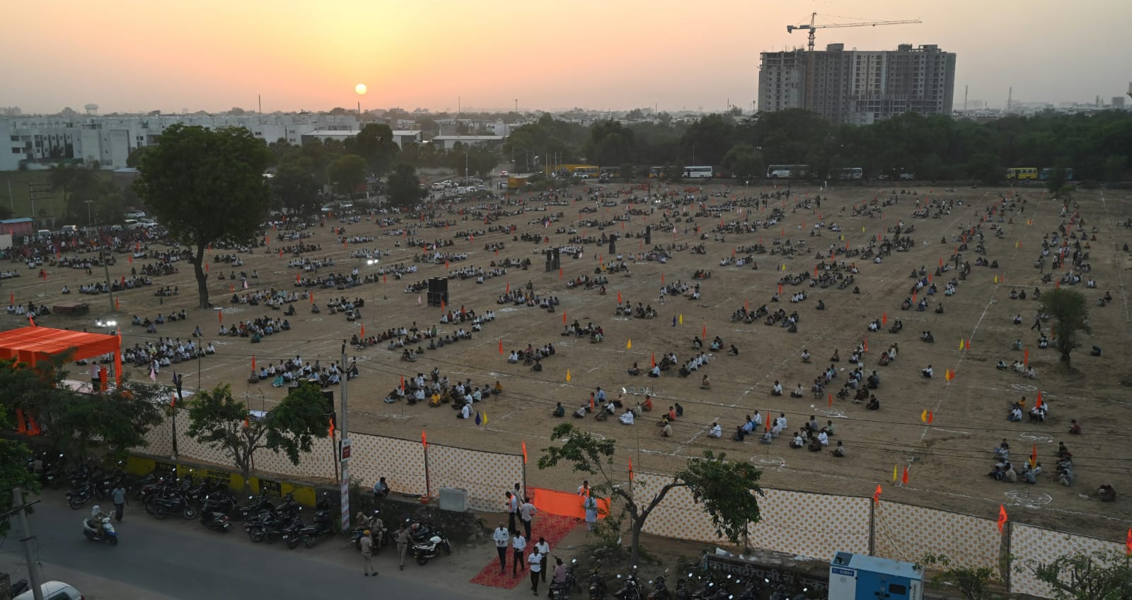 230 से अधिक शाखाओं के 7 हजार स्वयंसेवक एक परिसर में जुटे