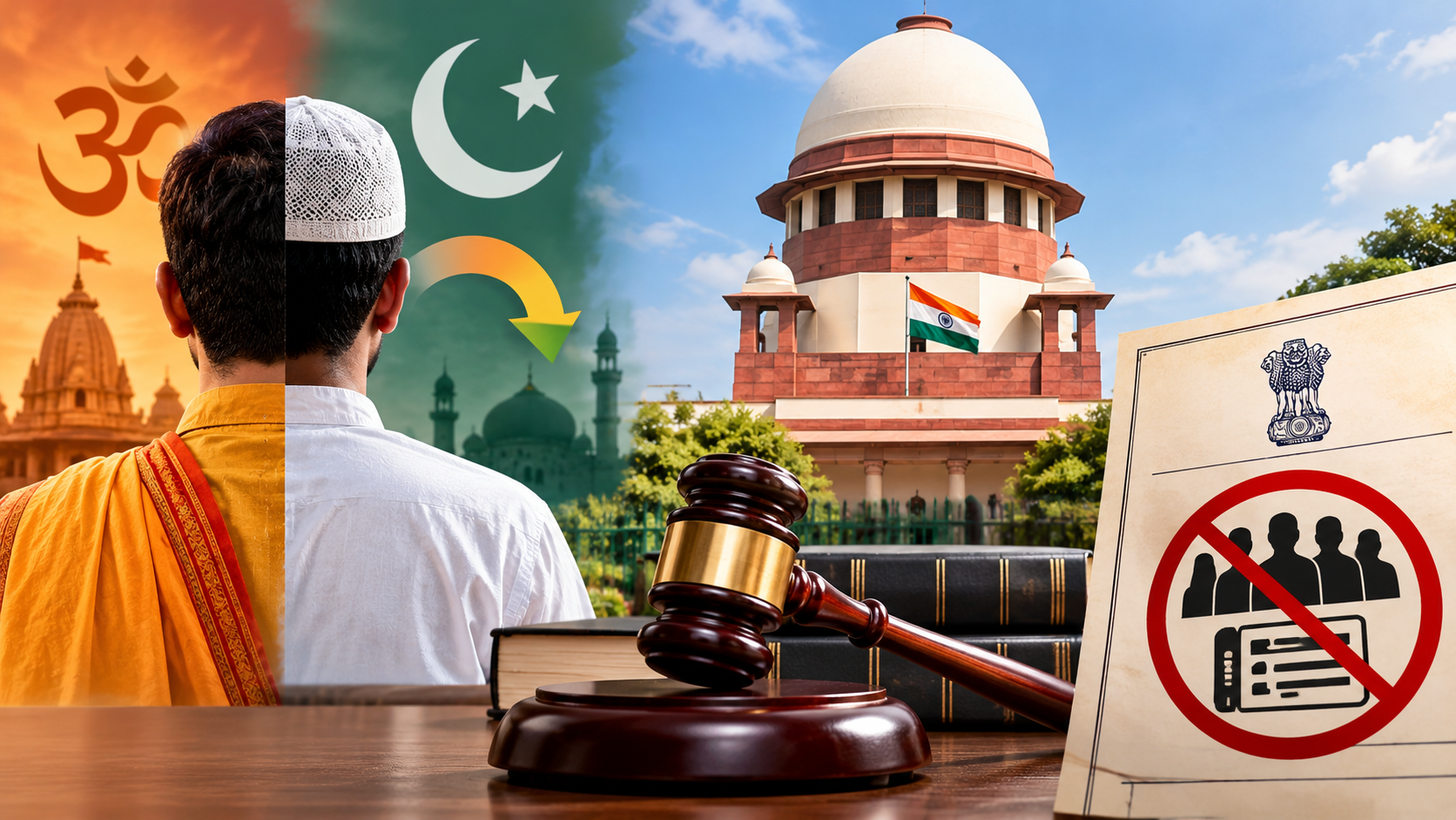 धर्म बदलने से नहीं मिलेगा पुरानी जाति के आधार पर आरक्षण, सुप्रीम कोर्ट ने तमिलनाडु सरकार को दिया झटका