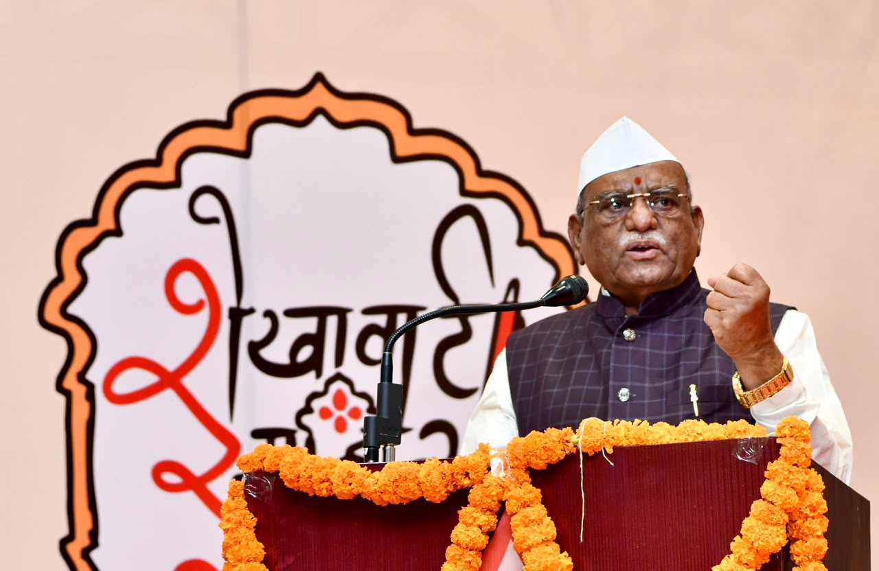 शेखावाटी साहित्य संगम का शुभारंभ: राज्यपाल बागड़े बोले—साहित्य समाज की चेतना का संवाहक, शेखावाटी शौर्य और त्याग की धरती